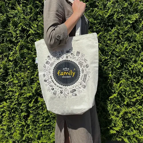 Full Colour Canvas Shopper - Bild 6