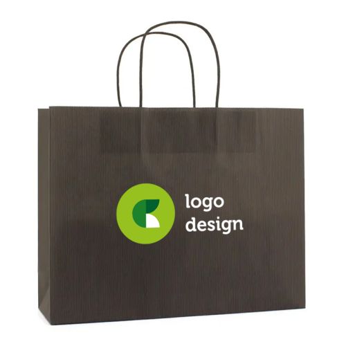 Farbige Papiertasche L | 120 gr./m2 - Bild 1