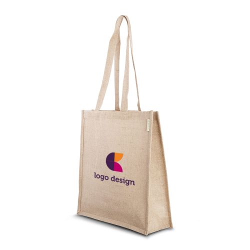 Jute Schultertasche - Bild 1