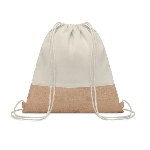 Rucksack Baumwolle mit Jute - Image 2