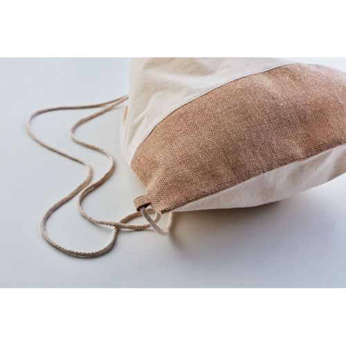 Rucksack Baumwolle mit Jute - Image 3