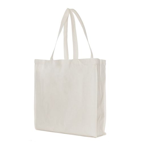 Baumwoll-Einkaufstasche mit Boden - Image 2