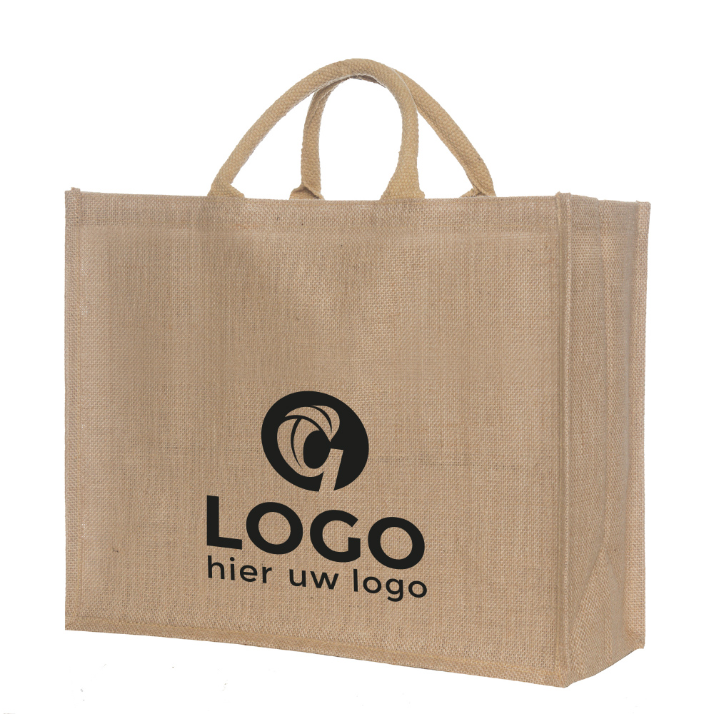 Jute Shopper breit | Öko Werbegeschenk